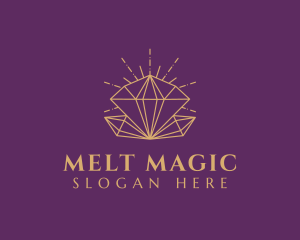 Diamond Crystal Jewelry logo design