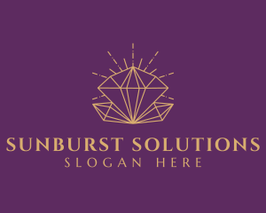 Diamond Crystal Jewelry logo design