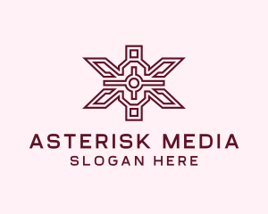 Ancient Symbol Asterisk logo design