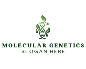 Leaf Scientist Dna logo design