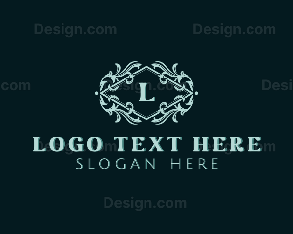 Ornament Floral Decoration Logo