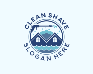 Cleaning Pressure Washer logo design