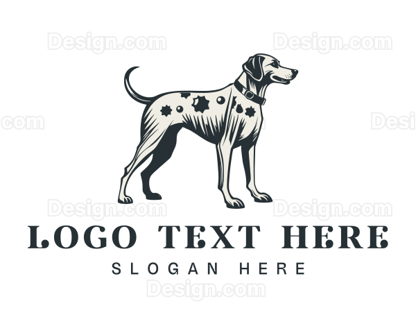 Vintage Dog Hound Logo