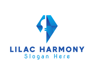 Elegant Violin Diamond logo design