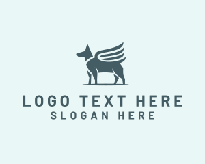 Dog Angel Veterinarian logo