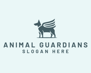 Dog Angel Veterinarian logo