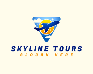 Airplane Sky Travel logo