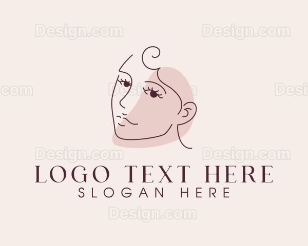 Beauty Woman Face Logo