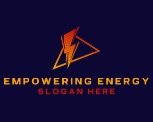 Electric Lightning Engineer logo design