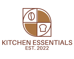 Coffee Bread Kitchen logo design