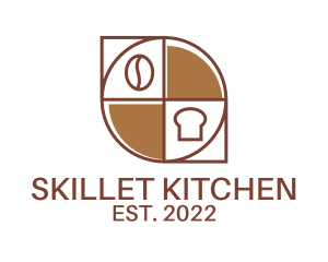 Coffee Bread Kitchen logo design