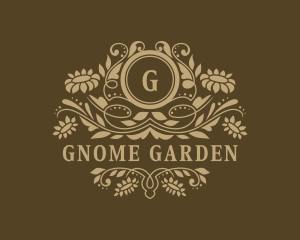 Flower Wedding Garden logo design