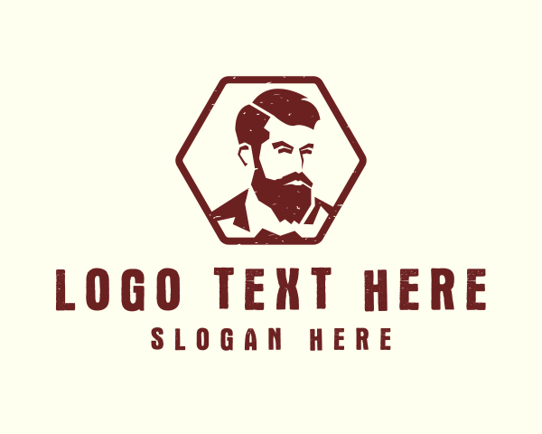 Man logo example 2