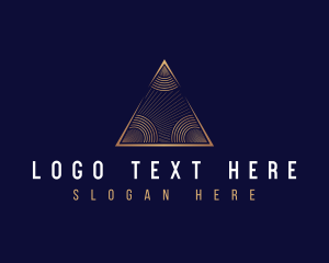 Pyramid Triangle Investment Logo