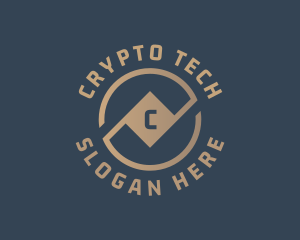 Gradient Crypto Tech logo design