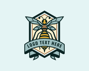 Hornet Bee Insect logo