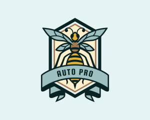 Hornet Bee Insect Logo