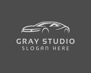 Gray Sports Car logo