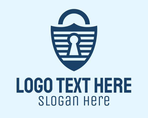 Lock logo example 3