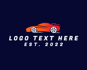 Flaming Sportscar Automobile logo