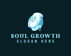 Fun Spooky Ghost logo