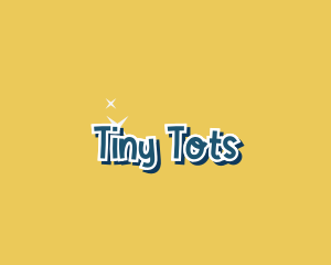 Childish Toddler Toy logo design