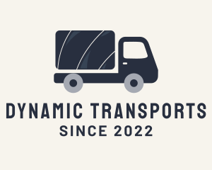 Logistics Delivery Truck logo design