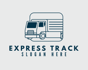 Automotive Cargo Truck logo design