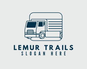 Automotive Cargo Truck logo design