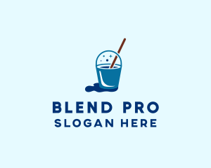 Cleaning Mop Bucket  logo design