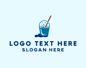 Clean - Cleaning Mop Bucket logo design