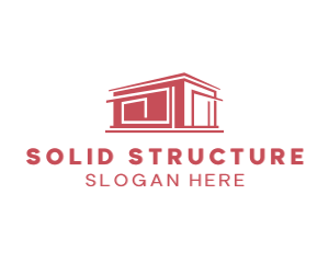 Warehouse Structure Facility logo design