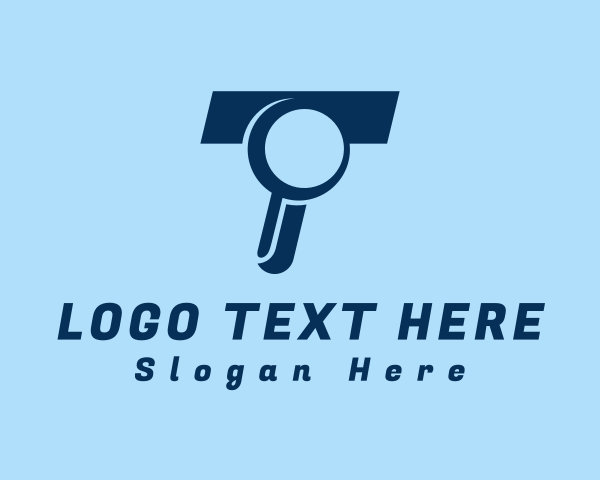 Magnifying logo example 1