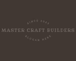 Simple Craft Business logo design