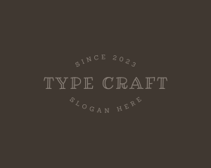 Simple Craft Business logo design