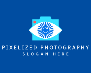 Camera Eye Lens logo design