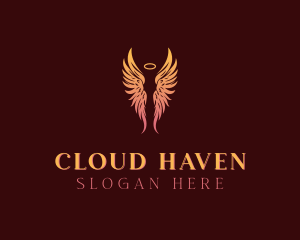 Wings Angel Heaven logo