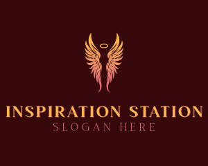 Wings Angel Heaven logo