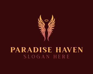 Wings Angel Heaven logo