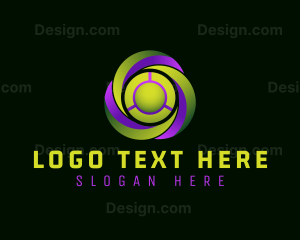 Abstract Modern Technology Logo