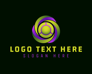 Abstract Modern Technology logo