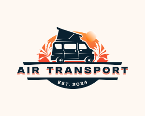 Transportation Travel Van logo design