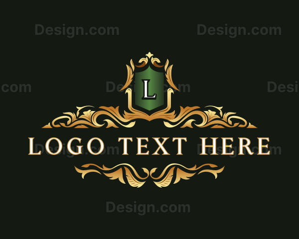 Luxury Decorative Shield Logo