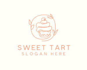 Dessert Cupcake Pastry logo design