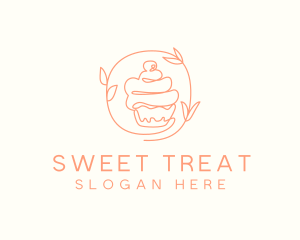 Dessert Cupcake Pastry logo design