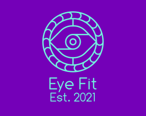 Minimalist Detective Eye  logo design