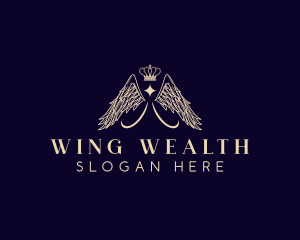 Royal Crown Wings logo design