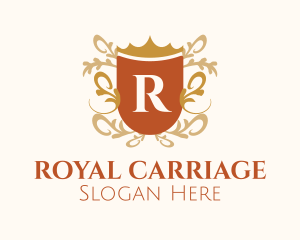 Royal Decorative Shield logo design