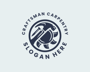 Construction Carpentry Handyman logo design