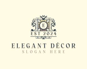 Elegant Flower Boutique logo design